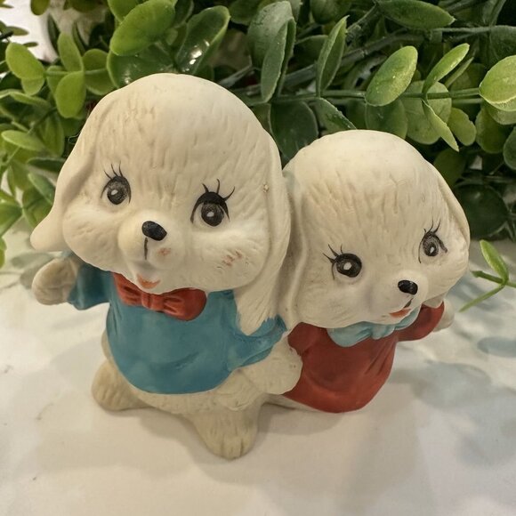 🎄Little Friends Jamestown Dogs Porcelain Figurine  Vintage - Picture 4 of 4